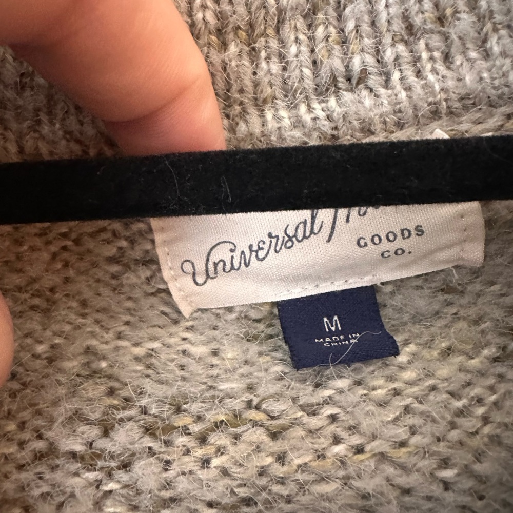 Universal Threads- Cozy Knit Button-Up Cardigan - image 2